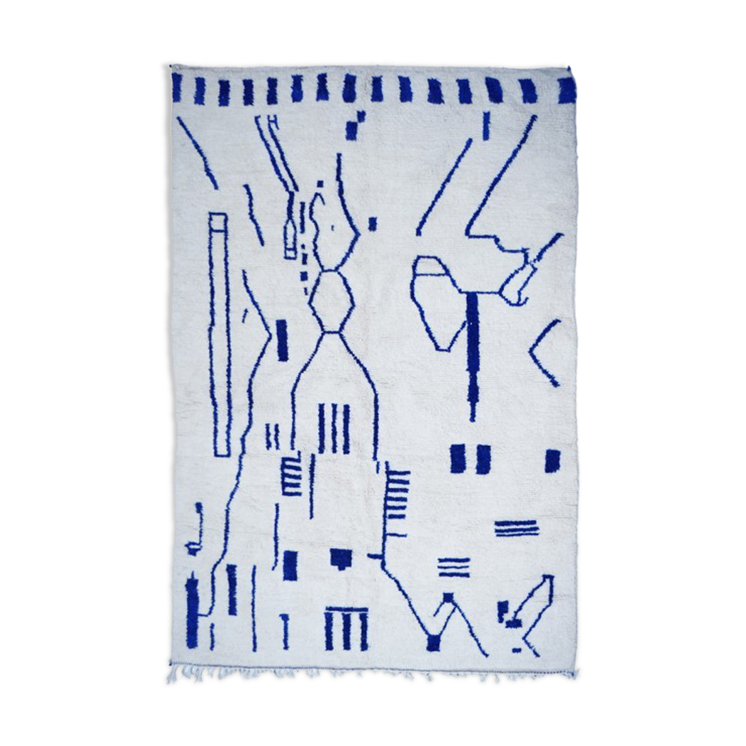 Colorful Berber carpet 278x219cm