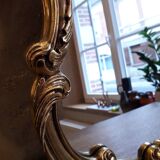 Baroque style gilded mirror