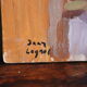 Bergère oil on panel Jean legros