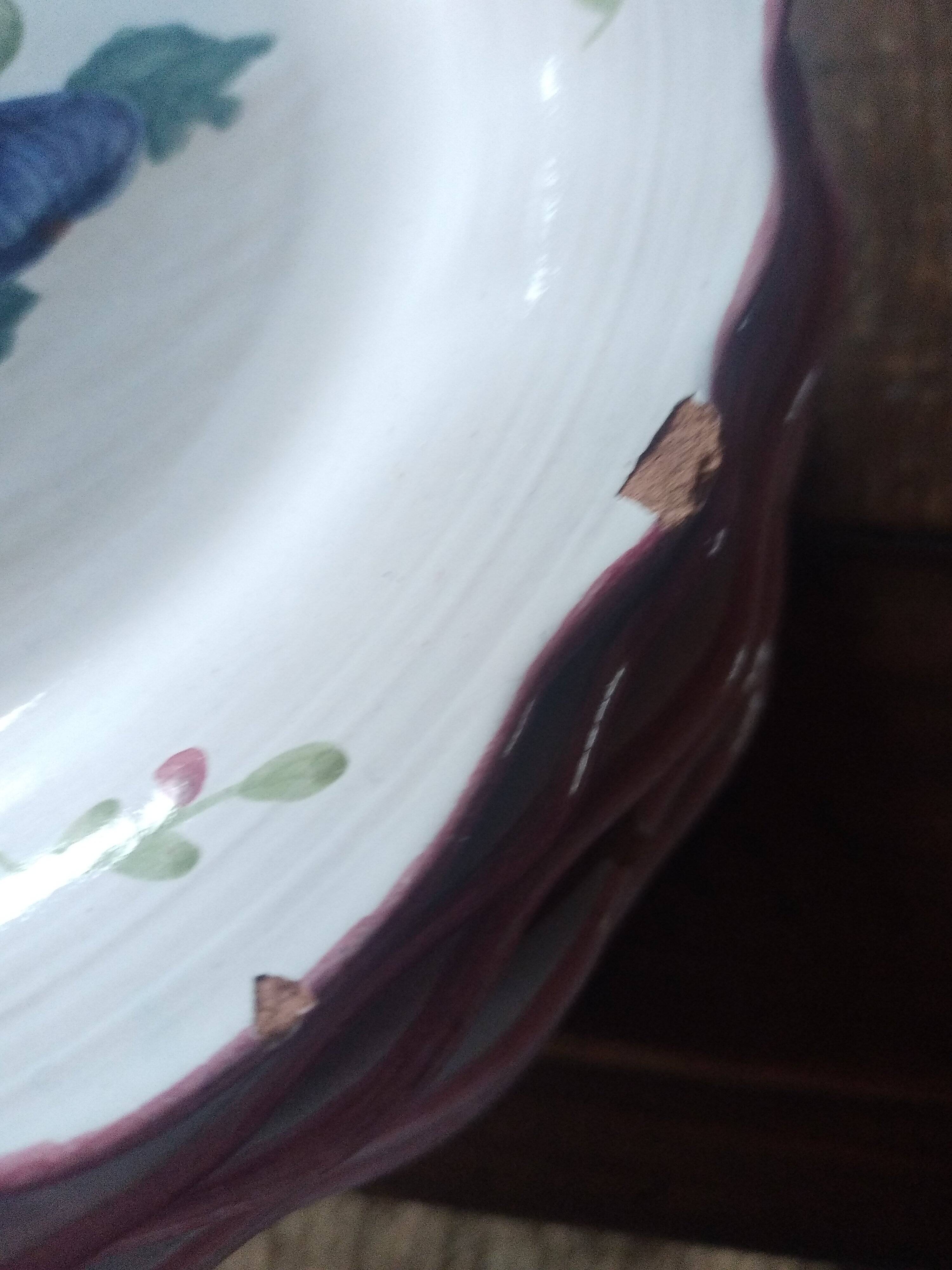 Ceramic plates. 70s/80s Work inspired by the 16th and 17th centuries.