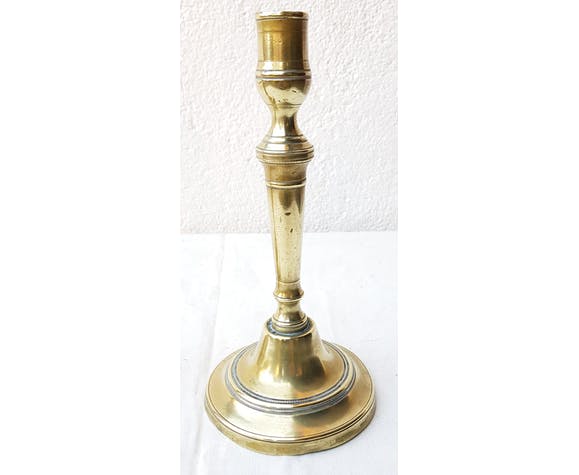 Brass candlestick duo