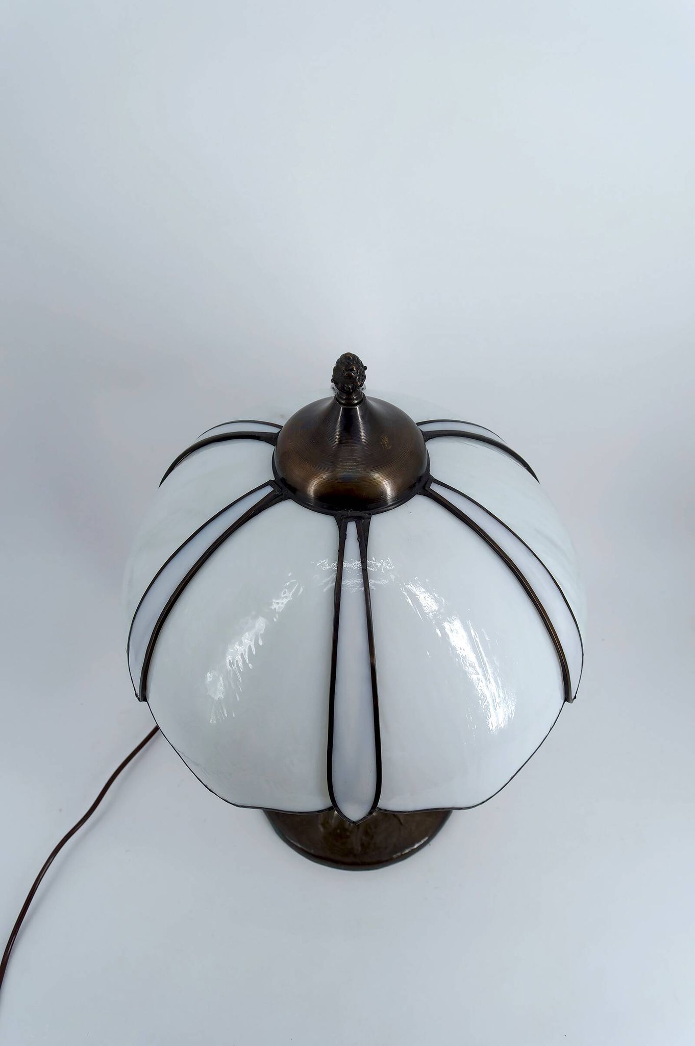 Lampe de table de style Tiffany – vers 1980