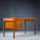 Danish teak desk by Peter Lovig Nielsen for Hedensted Mobelfabrik, 1961