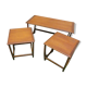 Tables gigognes en teck