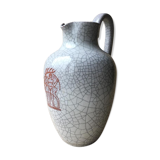 Vintage German Majolika Karlsruher Art Deco style vase