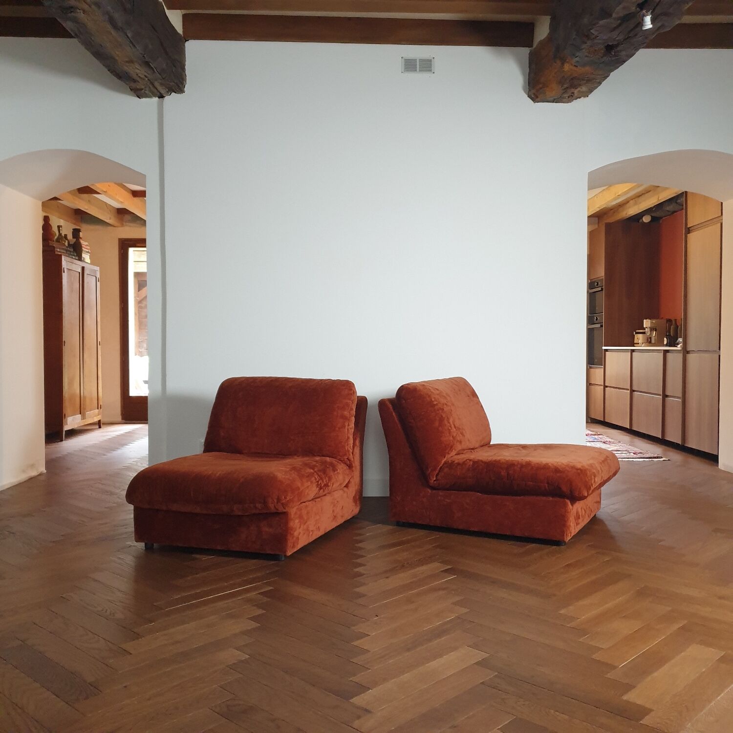 Chauffeuses 70 Roche Bobois vintage