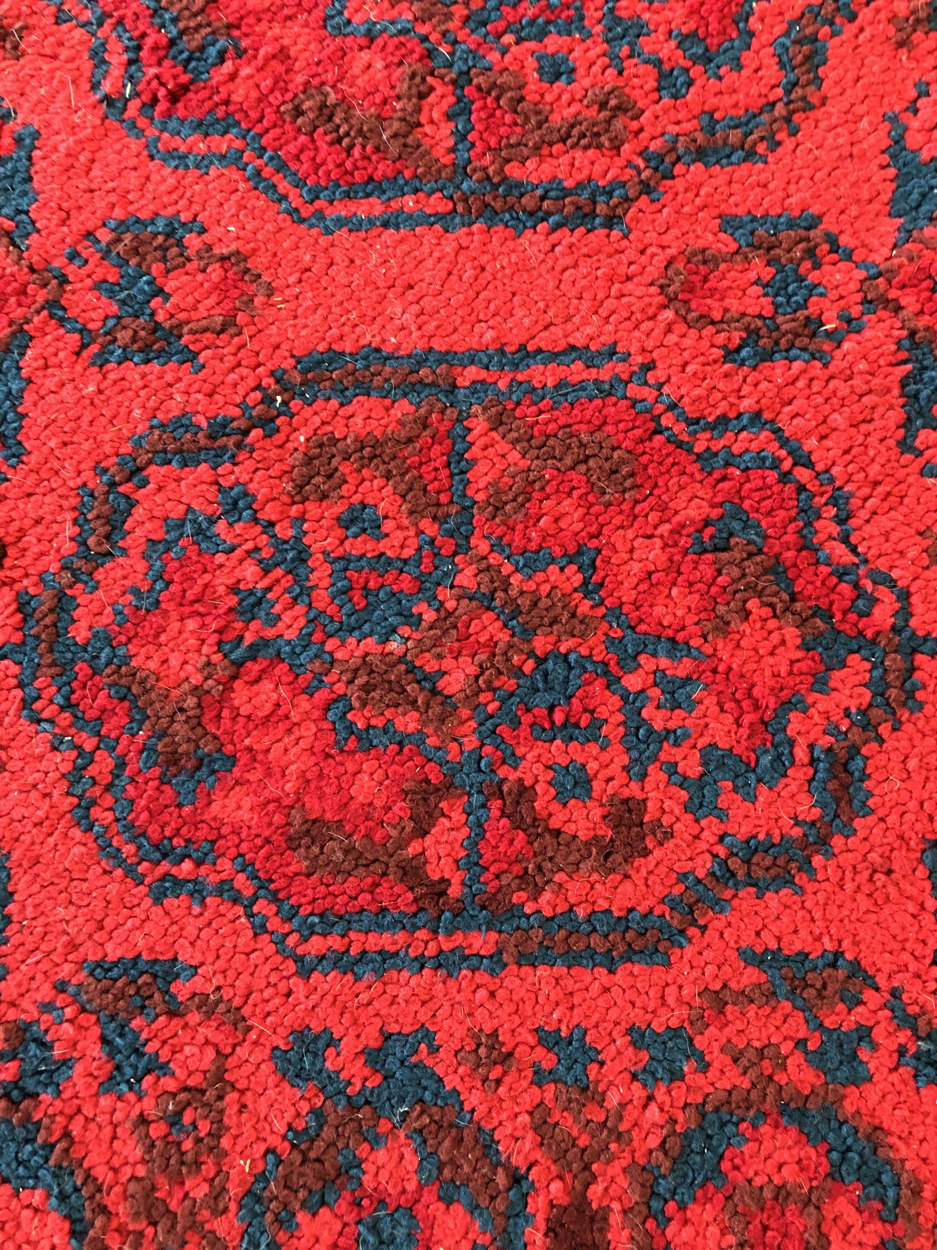 Vintage carpet 70s - 188 x 117