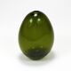 Art glass vase Saippuakupla green soap by Kaj Franck, Nuutajärvi Finland.