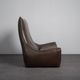 "The Rock" leather 2-seater sofa by Gerard van den Berg for Montis, Netherlands, 1970s
