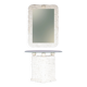 1980s console table with mirror by Magnussen Ponte, Italy