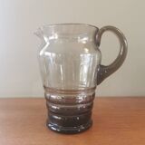 Vintage glass pitcher