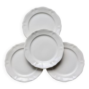 4 assiettes à dessert - loups