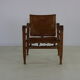Sixties safari chair by Aage Bruun & son Denmark
