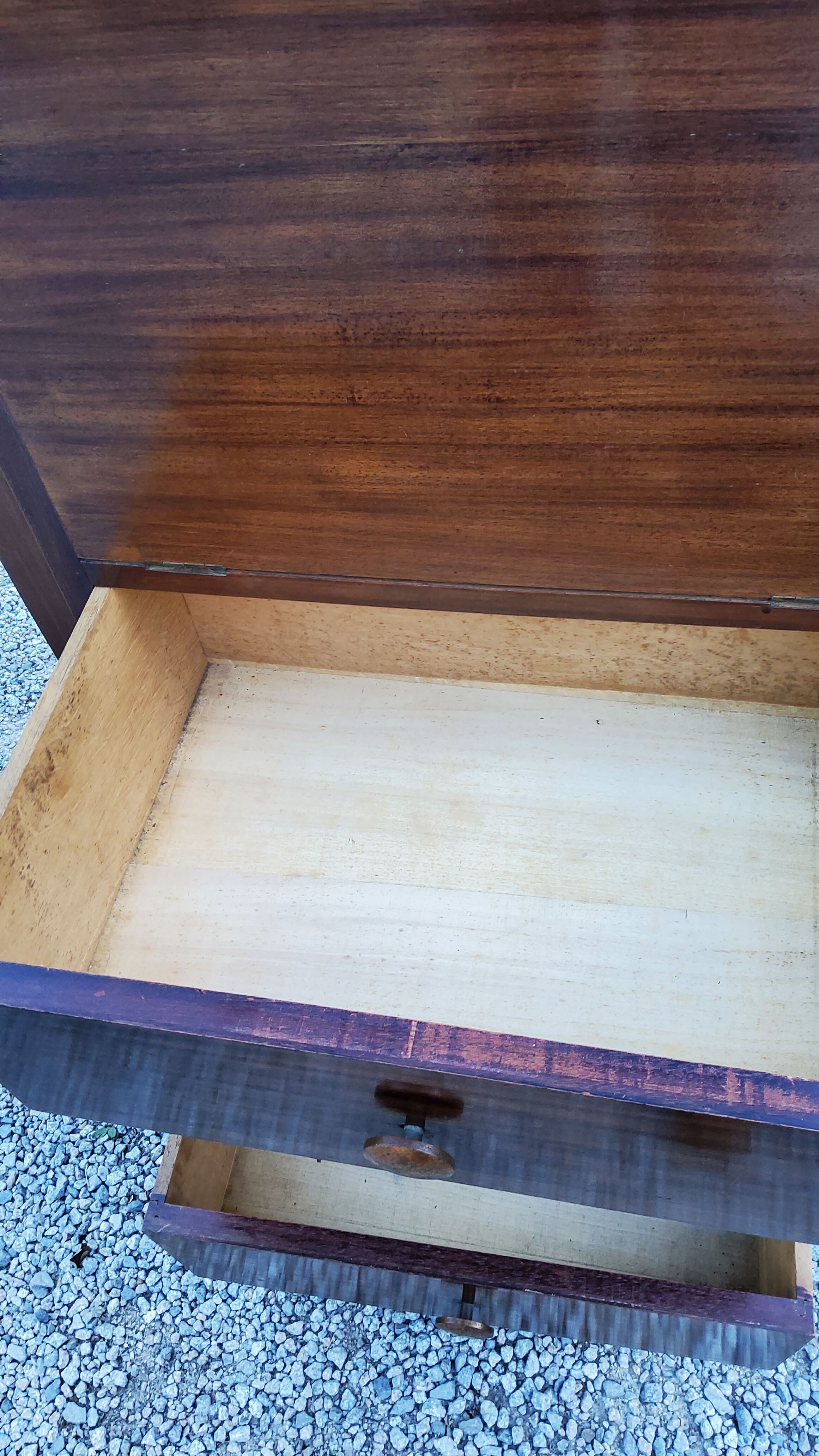 Art Deco secretary in mahogany 1930