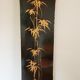 Lacquered screen with a horse pattern