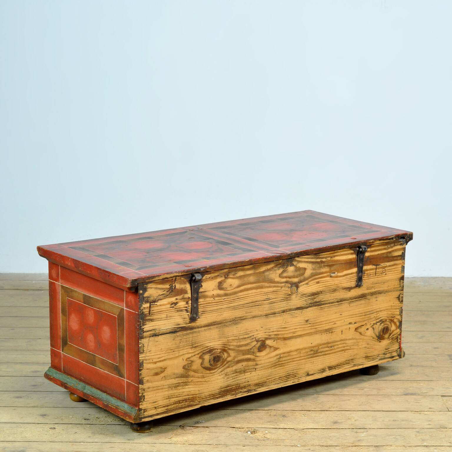 Folk-Art Bridal Chest, anno 1829