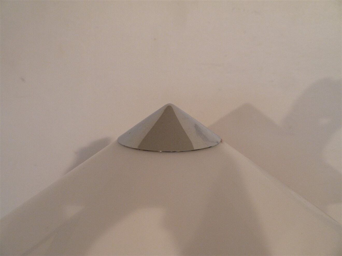 Scandinavian vintage lamp in chrome and acrylic from Nafa 1970