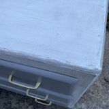 Vintage 50s patinated chest of drawers
