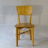 Set of 4 Prouvé "Recontruction" style chairs - reissued 1980 -