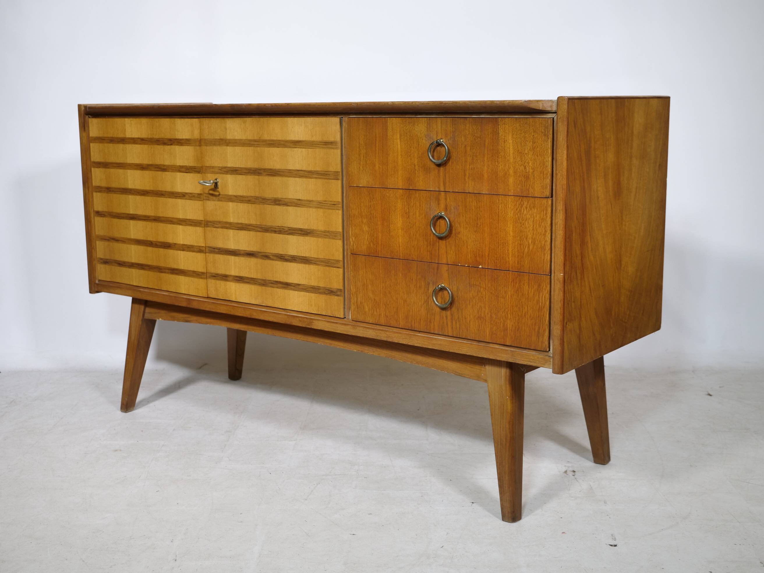 Mid Century Walnut Sideboard, 1960s