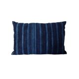Cushion cover in vintage indigo fabric