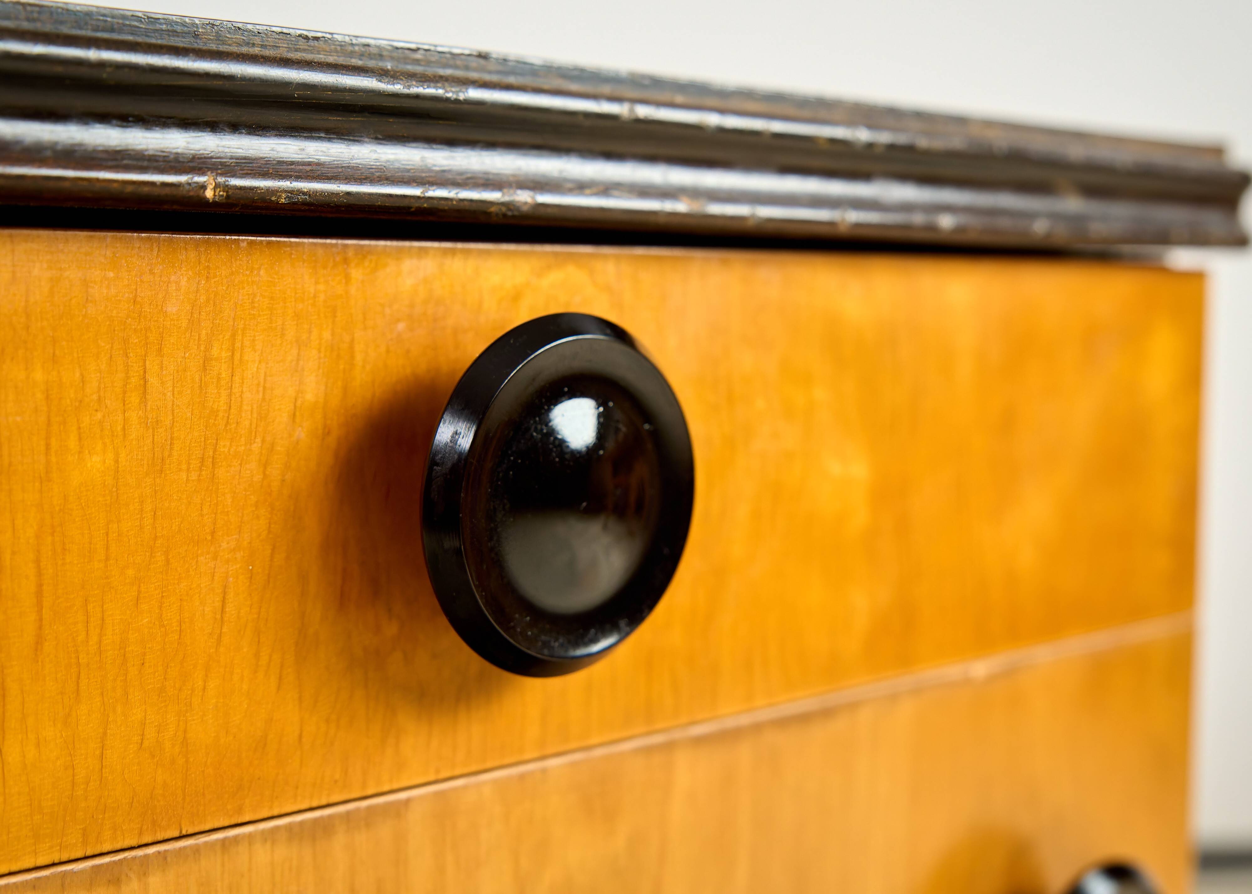 Mid-Century Nightstand by Jindrich Halabala for UP-Zavody