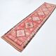 Modern Mid Century Turkish Vintage Runner Rug, 83x337 Cm
