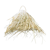 Wicker and raffia suspension