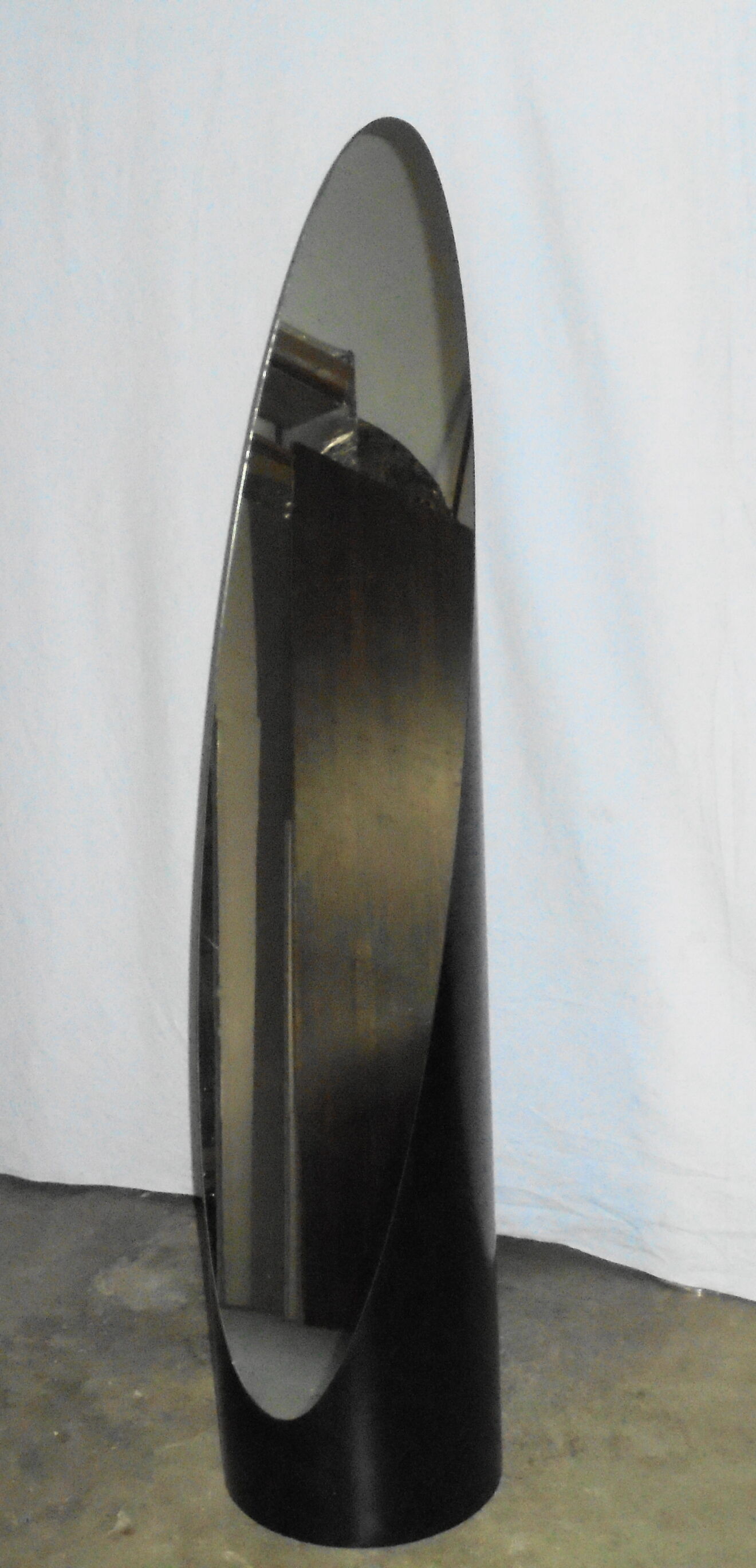 Lipstick standing mirror from the 80s