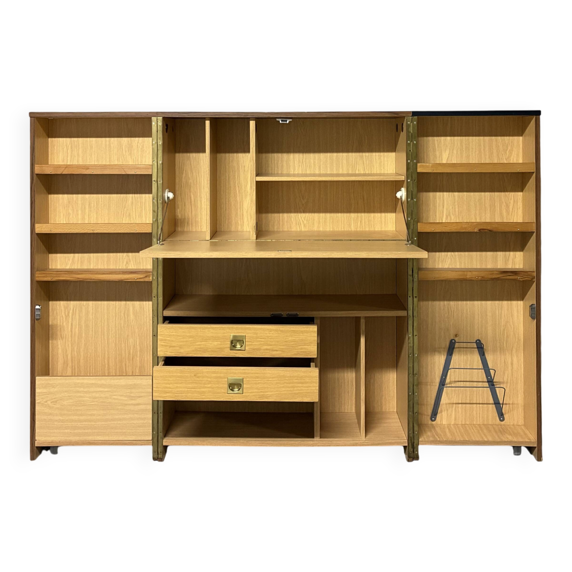 Compact vintage secretary desk box.