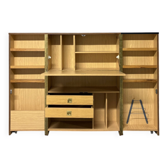 Compact vintage secretary desk box.