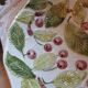 Antique fruit bowl in slip