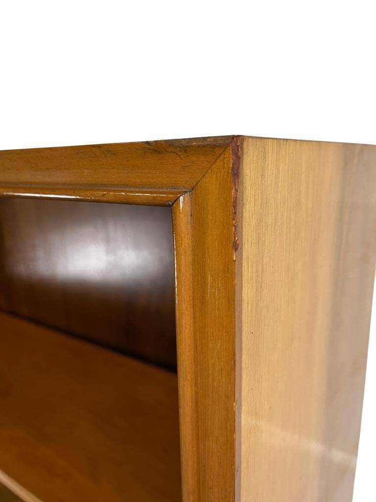 Vintage wooden library/display cabinet