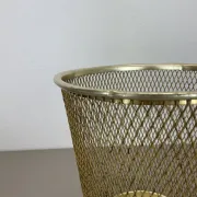 Vintage Paper Basket and Umbrella Stand in the Matégot Style, France, 1970s