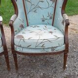 Paire de Fauteuils Cabriolet