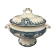 Soupière antique en faïence époque XIXème siècle