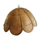 Vintage rattan suspension tulip