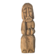 Wooden sculpture statuette