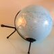 Girard and Barrère terrestrial globe on tripod base / vintage 50s-60s