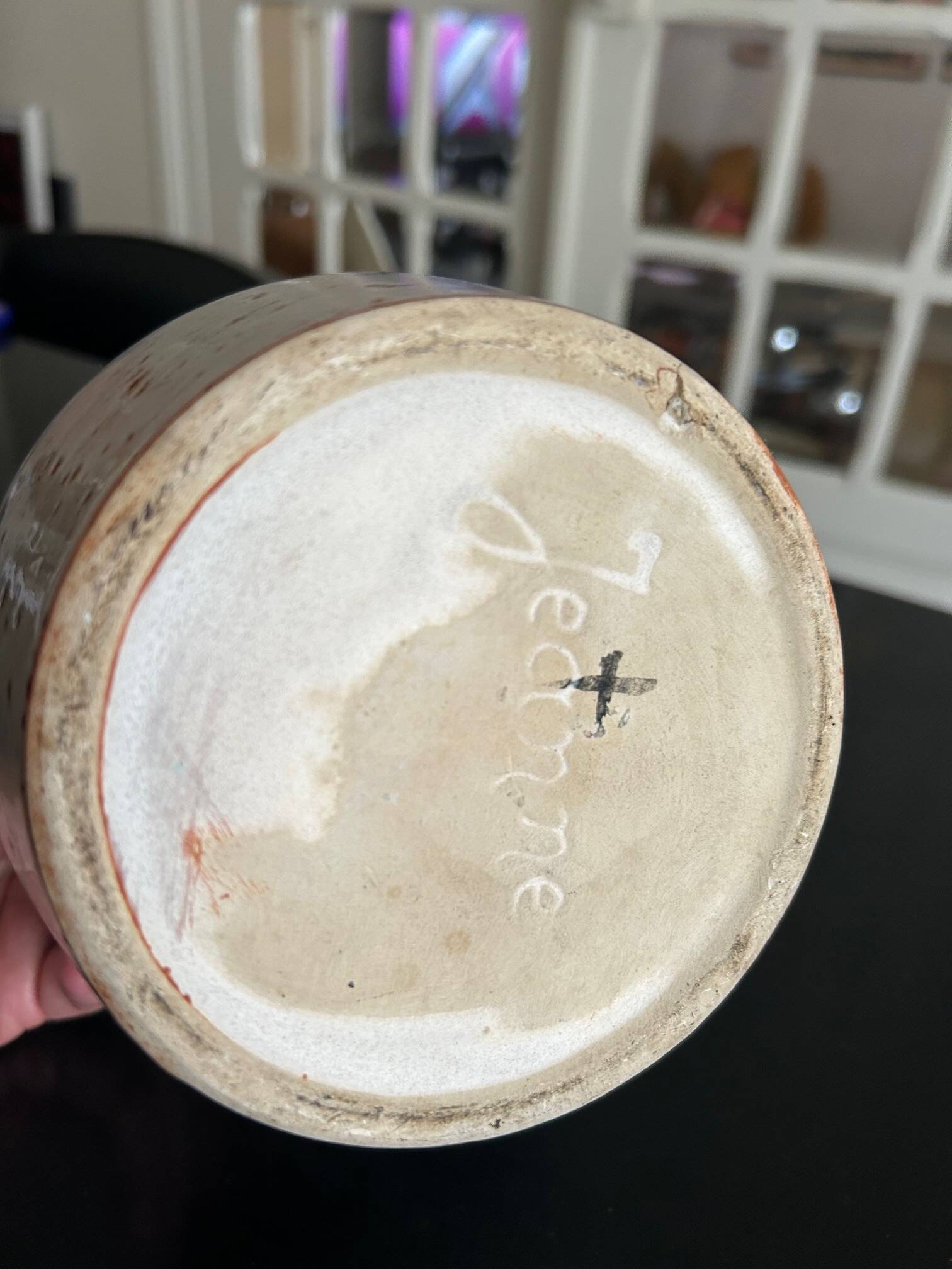 stoneware pitcher 1970