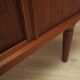 Buffet haut en teck, design danois, années 1960, production : Omann Jun