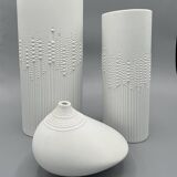 Vase Pollo en porcelaine blanche - Tapio Wirkkala pour Rosenthal Studio-Linie