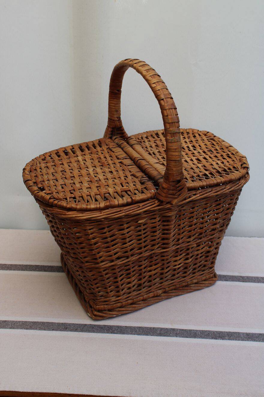 Panier de pique-nique en osier