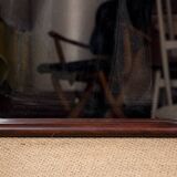 Large Vintage Danish Rosewood Mirror model 206 by Aksel Kjersgaard.