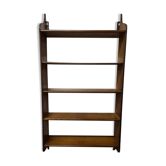Oak wall bookcase shelf