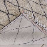 Handmade Moroccan Berber rug 291 X 116 CM