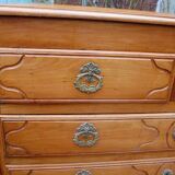 Louis XVI period chest of drawers in cherry wood from the 18th century