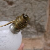 Clichy glass lamp foot