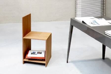 Donald Judd, No. 84 Open Side Chair in Plywood