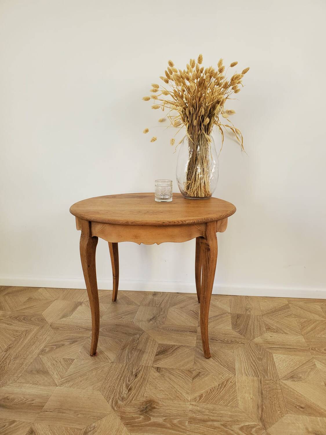 Table en bois ronde